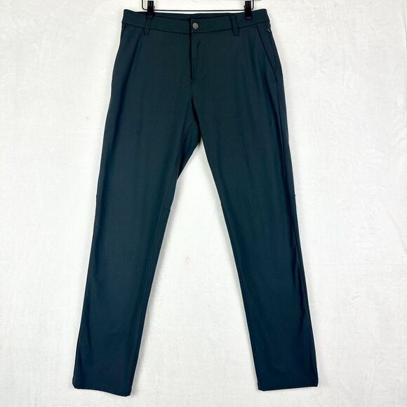 Lululemon Commission Pant Classic Size 31 Warpstreme Obsidian Chino 30.5" Inseam - Picture 1 of 5